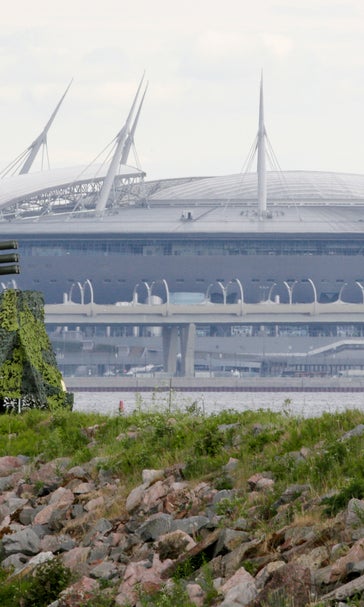 A year after World Cup, Russia toasts big soccer crowds